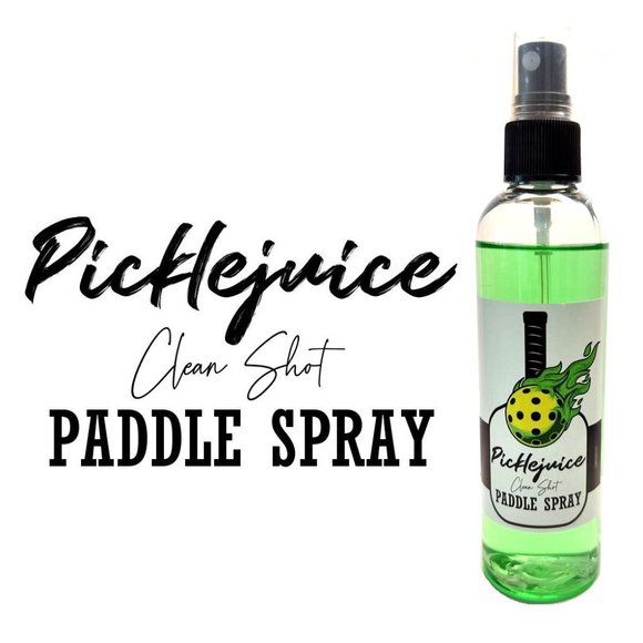 Pickleball Gift Set Paddle Cloth with Picklejuice Paddle Spray & Grip Cleaner - Picture 2 of 5